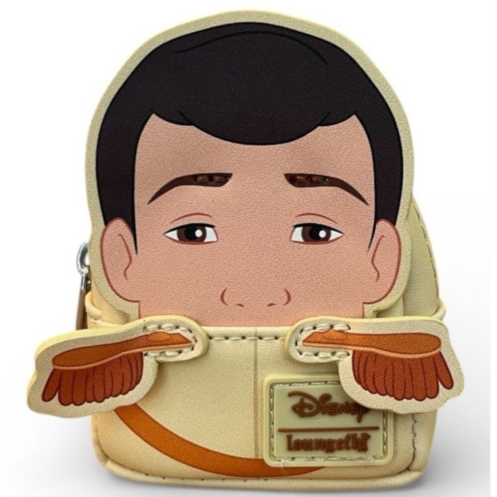 Loungefly Cinderella 75th Anniversary Mini Backpack Keychain Prince Charming